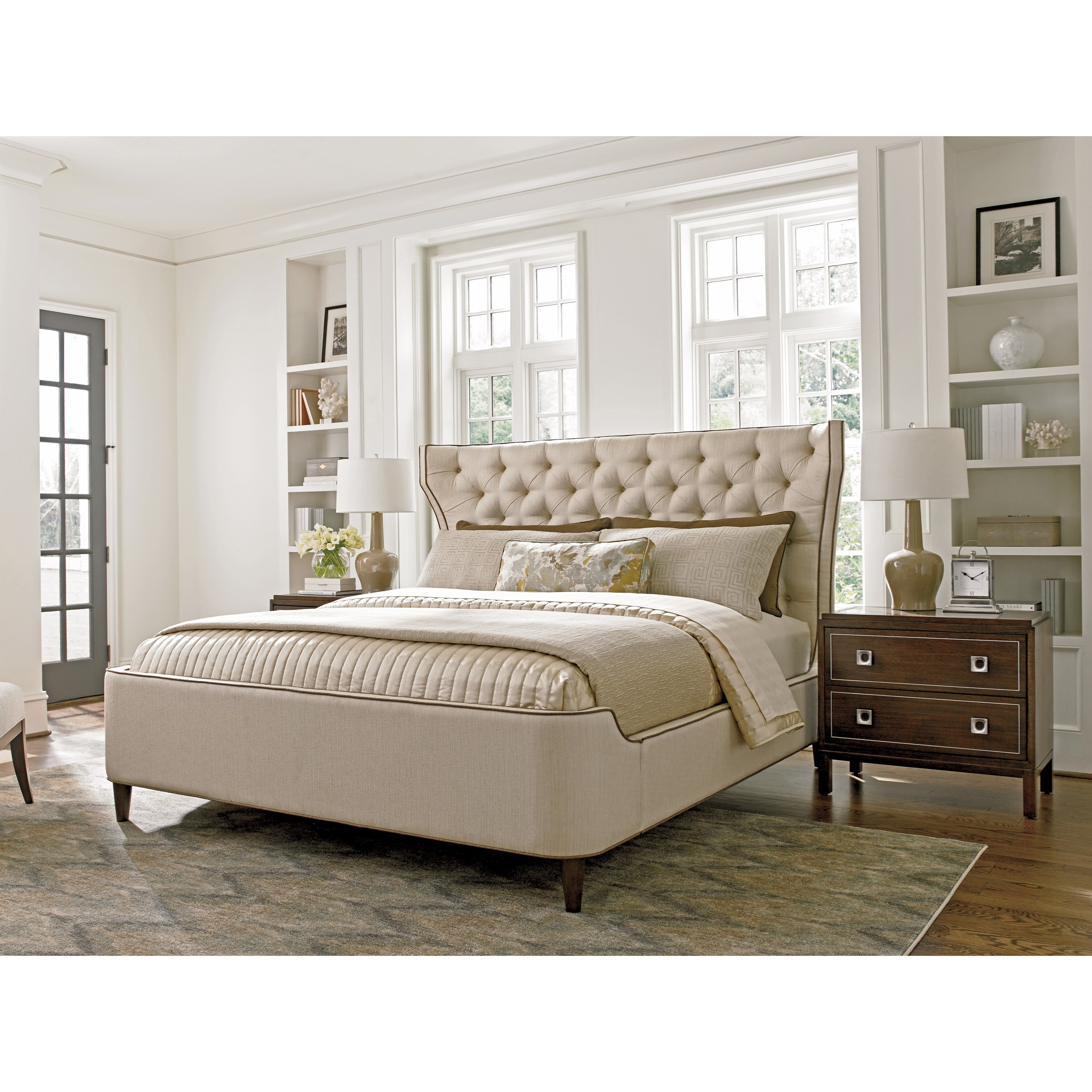 Lexington upholstered clearance bed